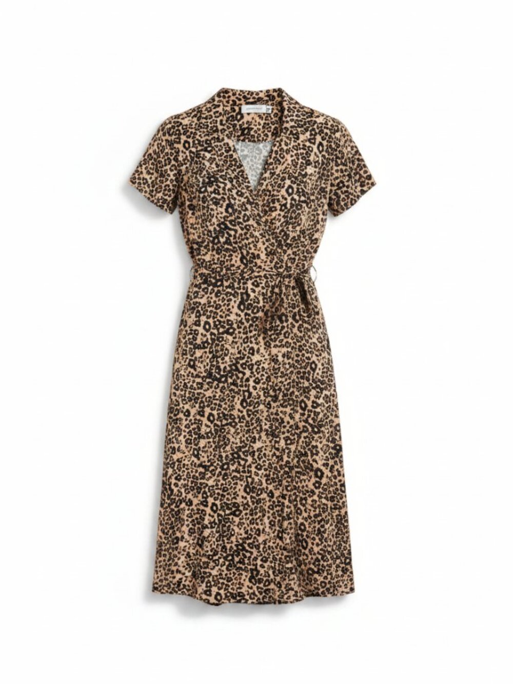 🐆 Aritzia Wilfred Leopard Print Midi Shirt Dress 🐆